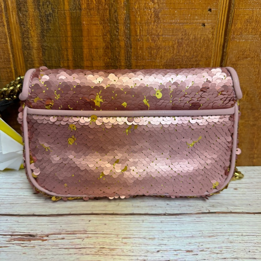 Marc Jacobs The Mini J Sequin Shoulder Bag - Picture 2 of 8